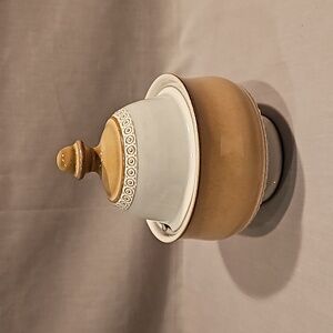 NEW Denby-Langley Seville Sugar Bowl w/Lid